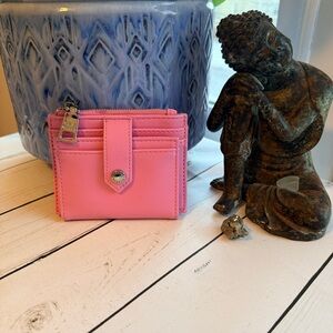 Steve Madden | Pink Slim Cardholder Wallet
